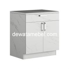 Kitchen Cabinet Size 80- Siantano KC 01 B-3 / Marble
